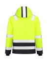 Jachetă de lucru reflectorizantă parka, unisex, high vis, impermeabilă