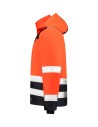 Jachetă de lucru reflectorizantă parka, unisex, high vis, impermeabilă