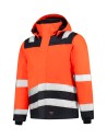 Jachetă de lucru reflectorizantă parka, unisex, high vis, impermeabilă