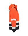 Jachetă de lucru reflectorizantă parka, unisex, high vis, impermeabilă