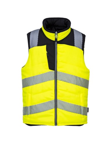 Vestă reversibilă reflectorizantă Hi Vis PW3, bandă reflectorizantă segmentată