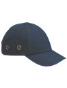Șapcă de protecție din bumbac, cu calotă ABS, ajustabilă, Duiker Navy