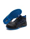 Bocanci de protecție din piele, Puma Kryptone Blue Mid S3P ESD SRC