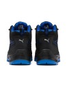 Bocanci de protecție din piele, Puma Kryptone Blue Mid S3P ESD SRC