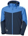 Jachetă softshell, pentru bărbați, Helly Hansen Oxford, Navy/Stone Blue