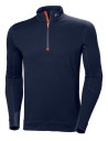 Bluză termică cu fermoar, Base Layer, Helly Hansen Lifa Merino Half Zip, 215 g/mp