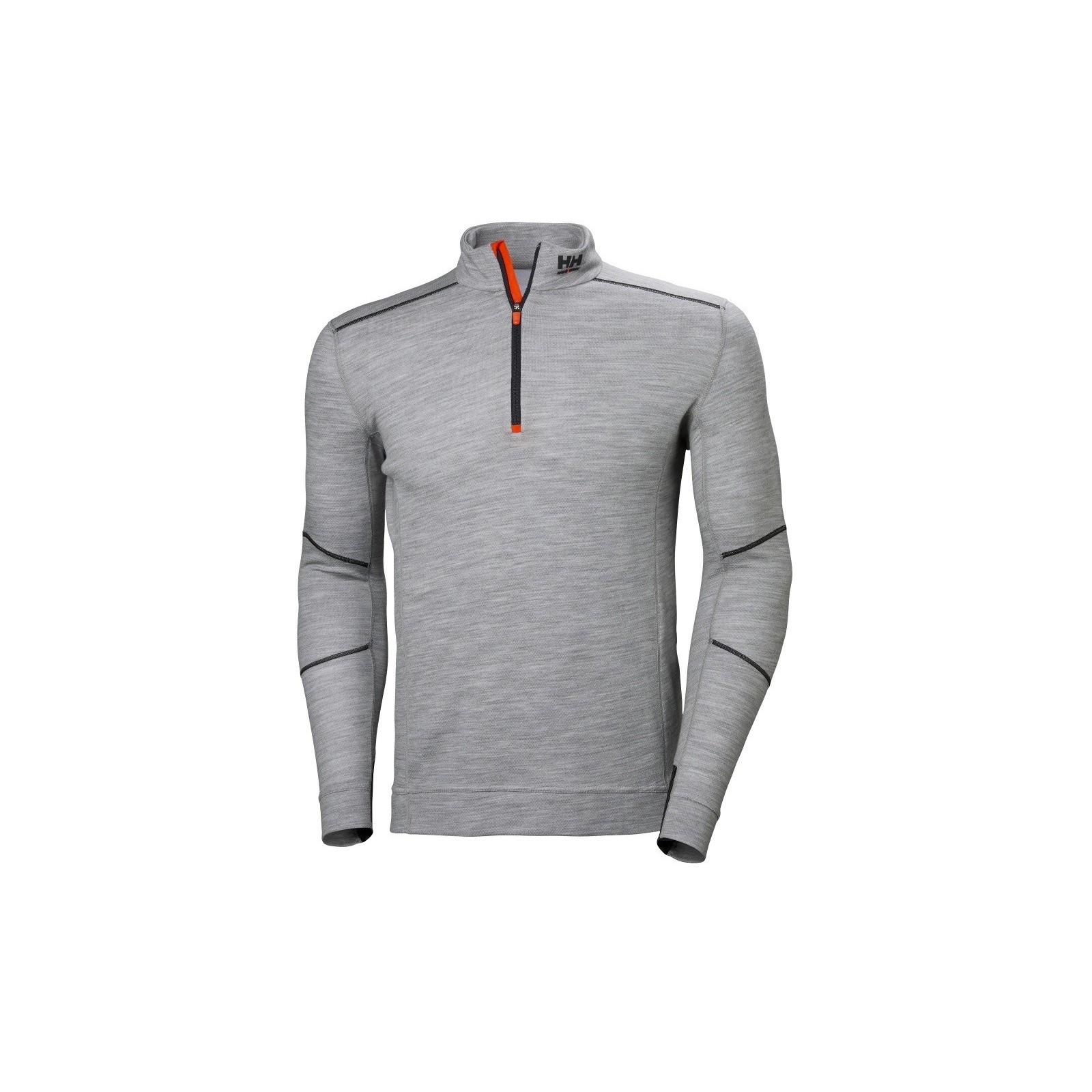 Bluză termică cu fermoar, Base Layer, Helly Hansen Lifa Merino Half Zip, 215 g/mp