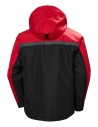 Geacă de iarnă, căptușită, cu glugă detașabilă, Helly Hansen Berg, Roșu & Negru
