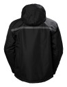 Geacă de iarnă, căptușită, cu glugă detașabilă, Helly Hansen Berg, Black