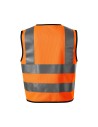 Vestă reflectorizanta pentru copii, 100% poliester fluorescent, HV Bright