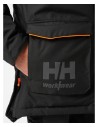 Geacă de iarnă impermeabilă, glugă îmblănită, Helly Hansen Bifrost Winter Parka, negru
