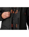 Geacă de iarnă impermeabilă, glugă îmblănită, Helly Hansen Bifrost Winter Parka, negru