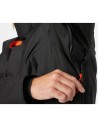 Geacă de iarnă impermeabilă, glugă îmblănită, Helly Hansen Bifrost Winter Parka, negru