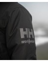 Geacă de iarnă impermeabilă, glugă îmblănită, Helly Hansen Bifrost Winter Parka, negru