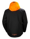 Geacă de iarnă, căptușită, cu glugă, impermeabilă, Helly Hansen Chelsea Evolution, Ebony