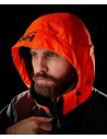 Geacă de iarnă, căptușită, cu glugă, impermeabilă, Helly Hansen Chelsea Evolution, Ebony