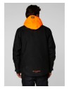 Geacă de iarnă, căptușită, cu glugă, impermeabilă, Helly Hansen Chelsea Evolution, Ebony