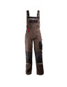 Pantaloni cu pieptar, cu buzunare multifuncționale, 270 g/mp, Prisma Bib