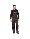 Pantaloni cu pieptar, cu buzunare multifuncționale, 270 g/mp, Prisma Bib