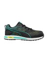 Pantofi de protecție unisex, metal free, bombeu din fibră de sticlă, Puma Vivid S1P ESD HRO SRC