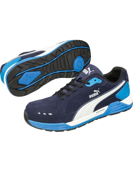 Pantofi de protecție pentru bărbați, Puma Airtwist Blue S3 ESD HRO SRC