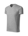 Tricou unisex Heavy V-Neck, bumbac, 200 g/mp, gri