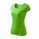 Tricou de damă Pure, bumbac 100%, 150 g/mp, verde