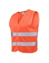 Vesta reflectorizanta Waistcoat, mesh, portocalie