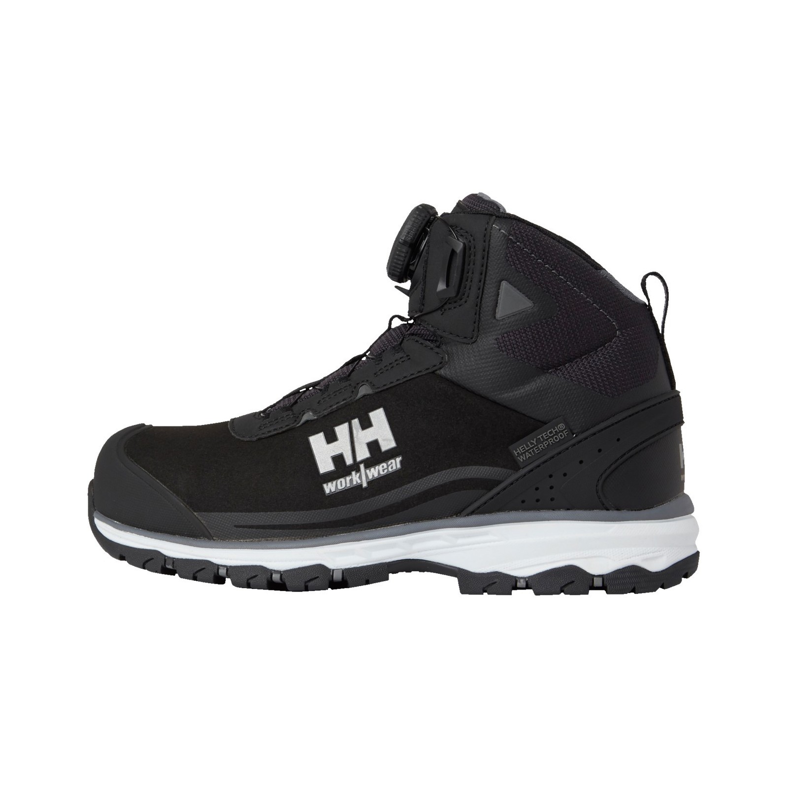Ghete de protectie dama Helly Hansen Luna Mid BOA HT S3, negru/gri