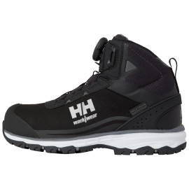 Ghete de protectie dama Helly Hansen Luna Mid BOA HT S3, negru/gri