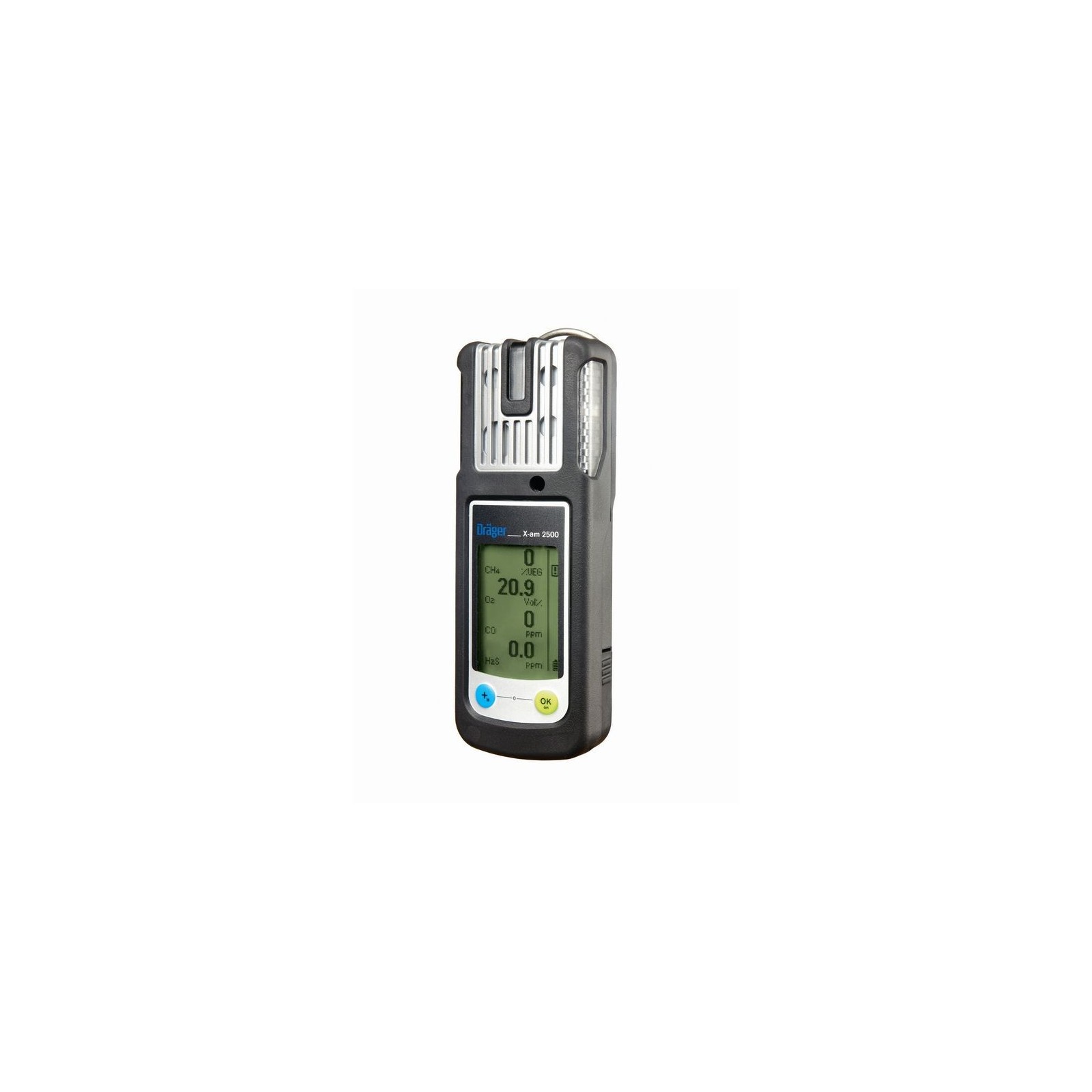 Detector portabil multigaz (4 gaze) - Drager X-am 2500 Ex, O2, H2S, CO