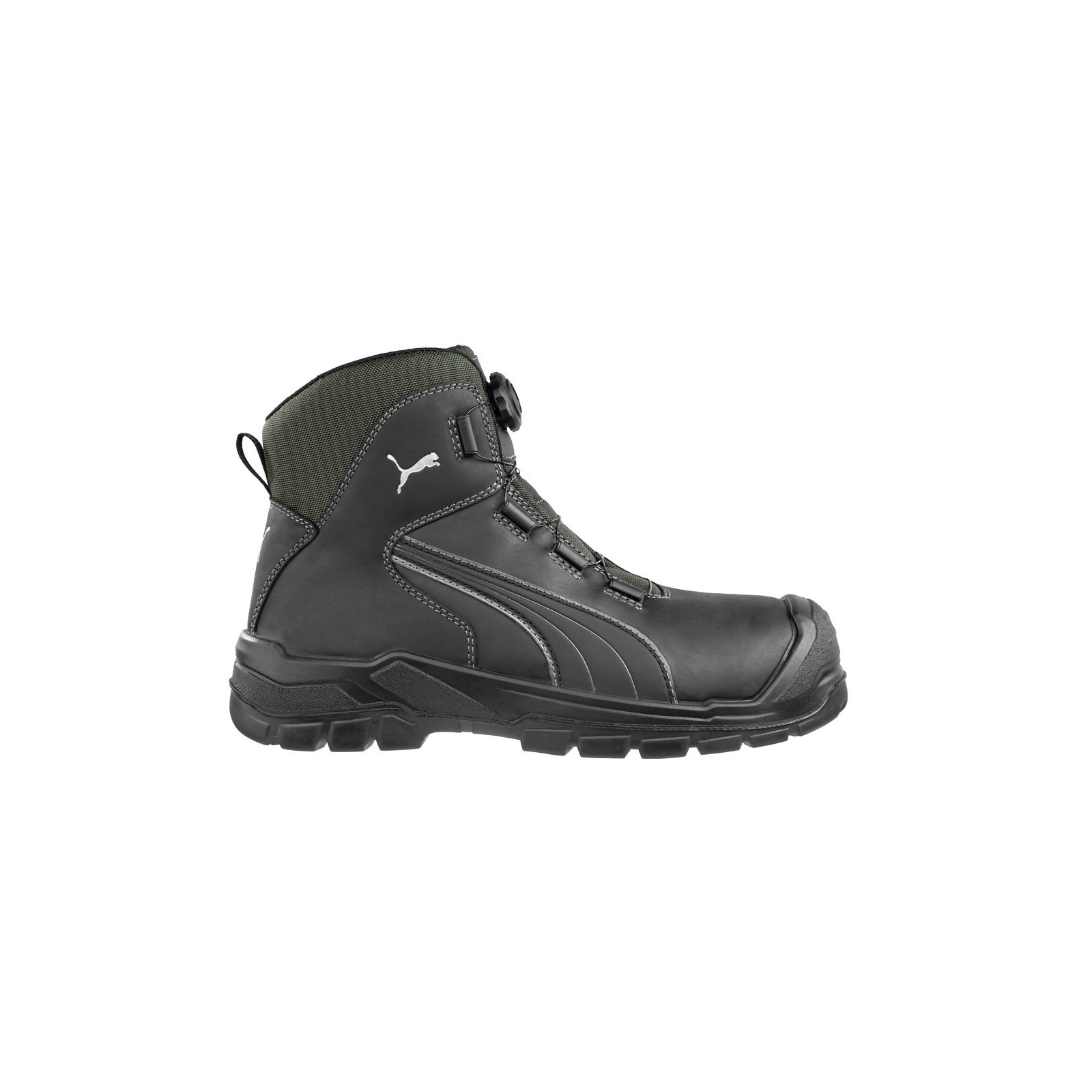 Bocanci de protecție cu bombeu din compozit, Puma Cascades Disc S3 CI HI HRO SRC