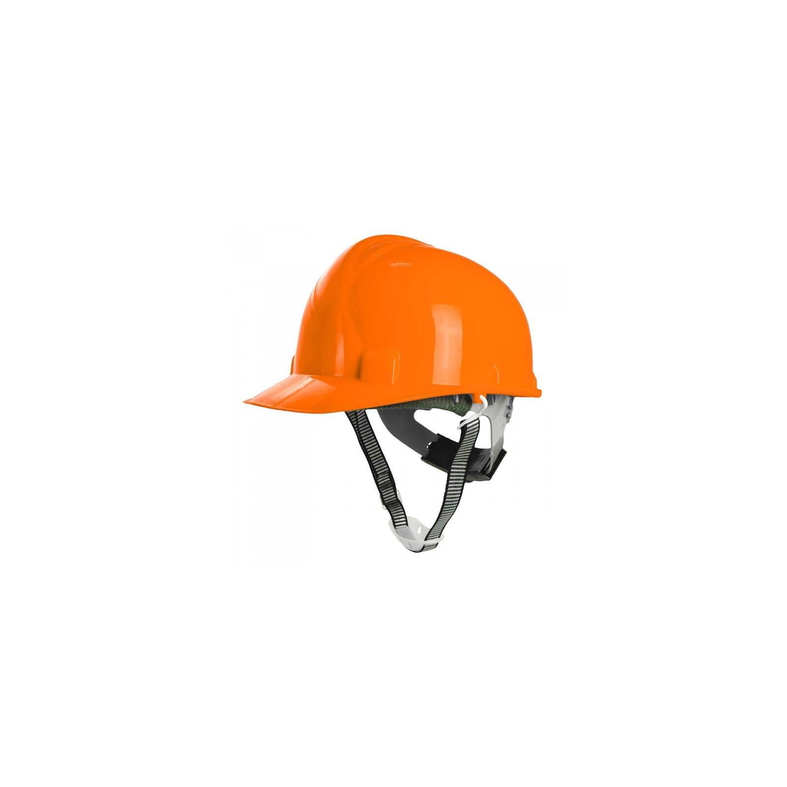 Cască de protecție reglabilă, cu bandă textilă ajustabilă, Walter Orange