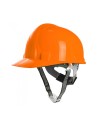 Cască de protecție reglabilă, cu bandă textilă ajustabilă, Walter Orange