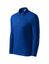 Tricou polo cu mânecă lungă pentru bărbați, Pique Polo LS, bumbac+poliester, 200 g/mp