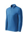 Tricou polo cu mânecă lungă pentru bărbați, Pique Polo LS, bumbac+poliester, 200 g/mp
