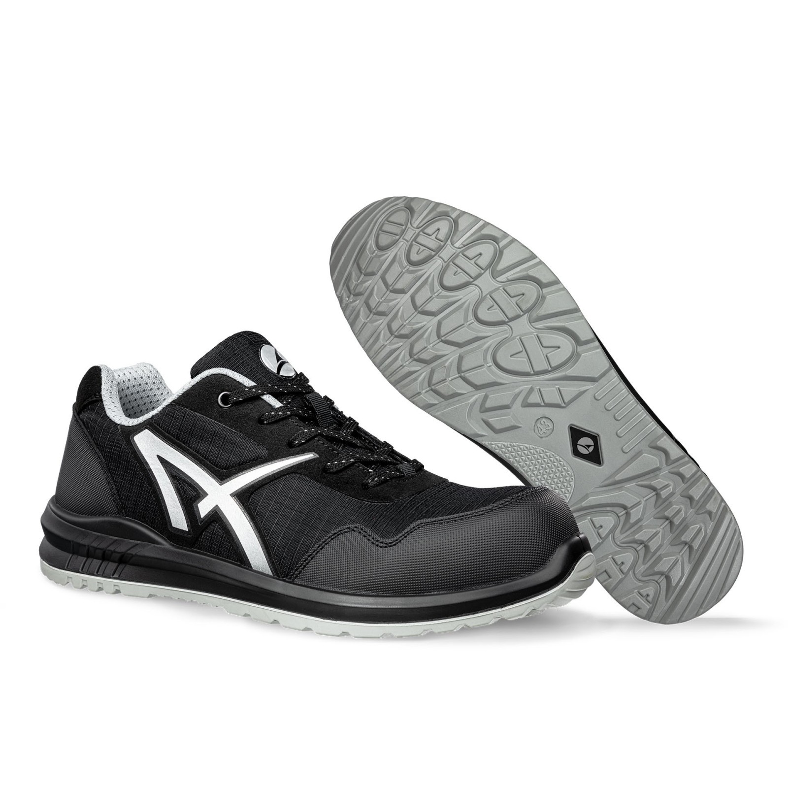 Pantofi de protecție rezistenți la uzură, unisex, Albatros Drifter Black Low S1P