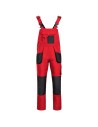 Costum salopetă, toate sezoanele, jachetă & pantaloni cu pieptar, Kastor Red