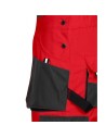 Costum salopetă, toate sezoanele, jachetă & pantaloni cu pieptar, Kastor Red
