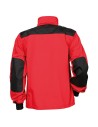 Costum salopetă, toate sezoanele, jachetă & pantaloni cu pieptar, Kastor Red