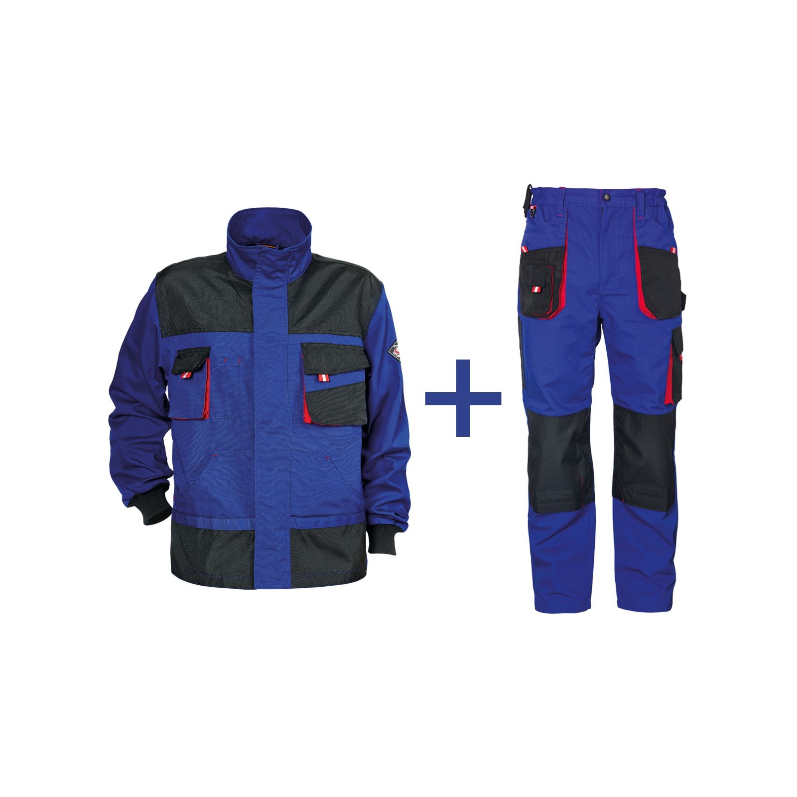 Costum salopetă, toate sezoanele, jachetă & pantaloni standard, Kastor Royal Blue