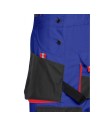 Costum salopetă, toate sezoanele, jachetă & pantaloni cu pieptar, Kastor Royal Blue