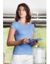 Tricou de damă, 100% bumbac, 160 g/mp, rezistent la temperaturi ridicate, Resist