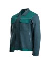 Costum de lucru din bumbac, elemente reflectorizante, 240 g/mp, Asimo