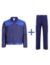 Costum de lucru din bumbac, elemente reflectorizante, 240 g/mp, Asimo