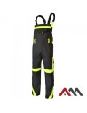 Pantaloni cu pieptar de protectie reflectorizanti Classic-Vis