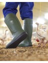 Cizme de lucru hidrofobizate, fără bombeu, Bekina Steplite EasyClean, O4 cu talpa plata