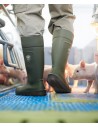 Cizme de lucru hidrofobizate, fără bombeu, Bekina Steplite EasyClean, O4 cu talpa plata