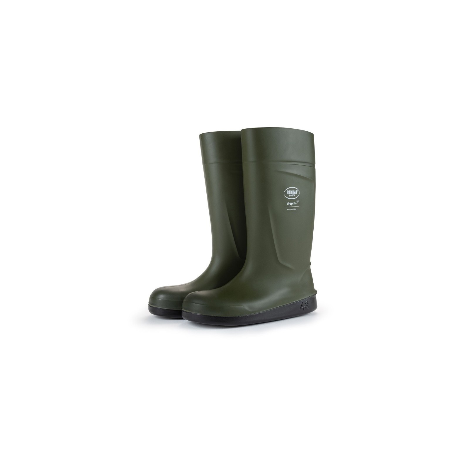 Cizme de lucru hidrofobizate, fără bombeu, Bekina Steplite EasyClean, O4 cu talpa plata