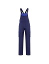 Pantaloni de lucru cu pieptar, din bumbac 100%, 240 g/mp, Asimo Blue